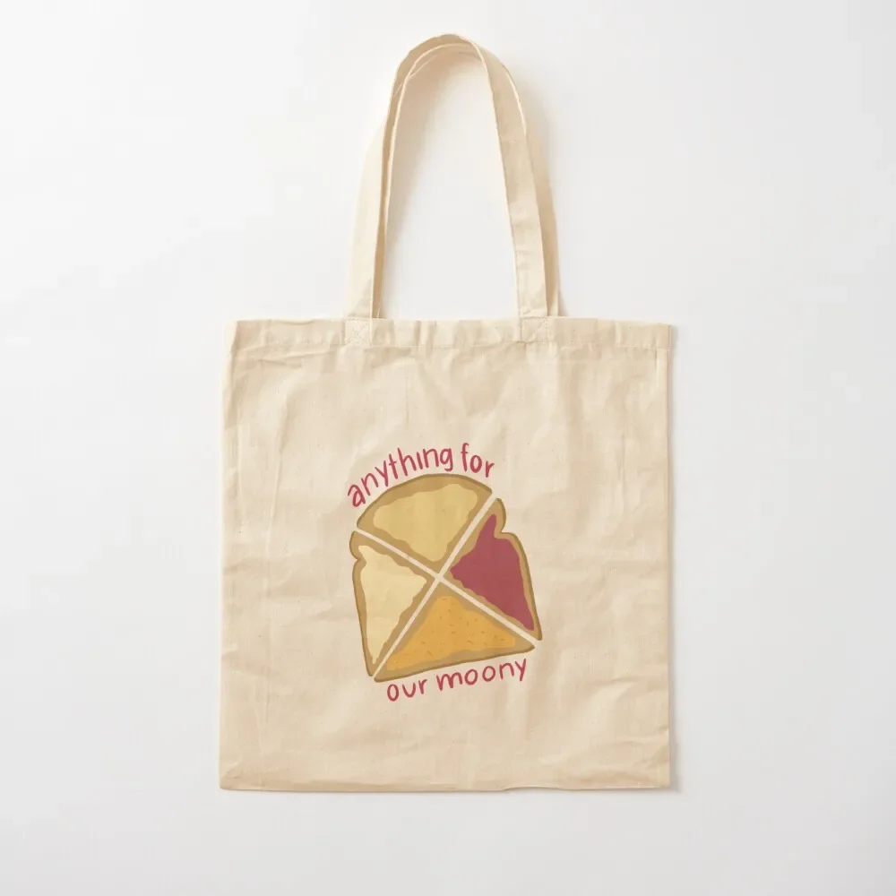 

anything for our moony (toast) Tote Bag Canvas bag cloth bag woman