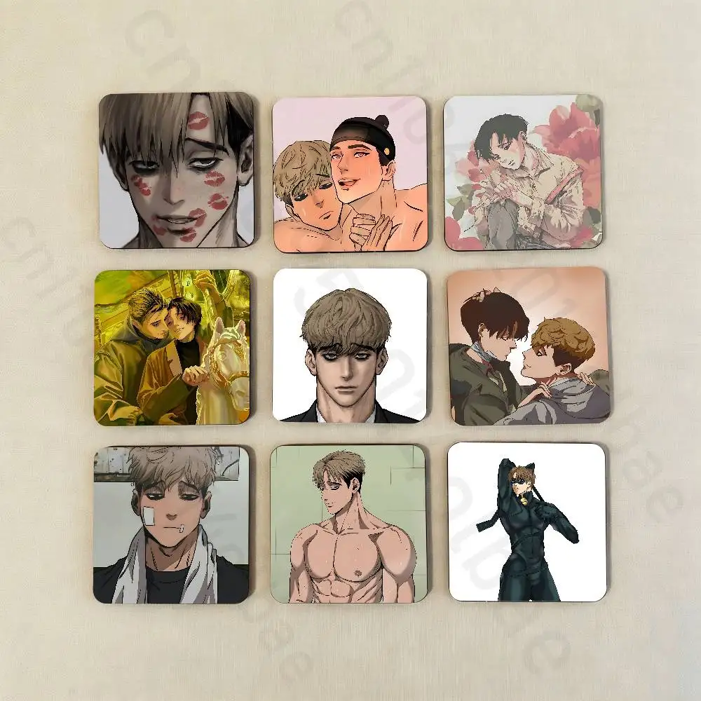 

Killing Stalking Fridge Magnets Round Magnetic Refrigerator Decoration Memorial Gifts Wedding Favors