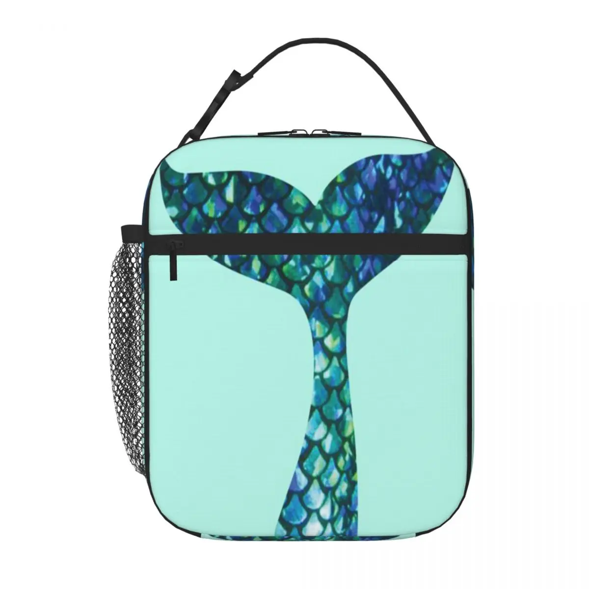 Bestselling Mermaid Tail Kawaii Food Cooler Bag Outdoor Sports Sports Lunch Bag