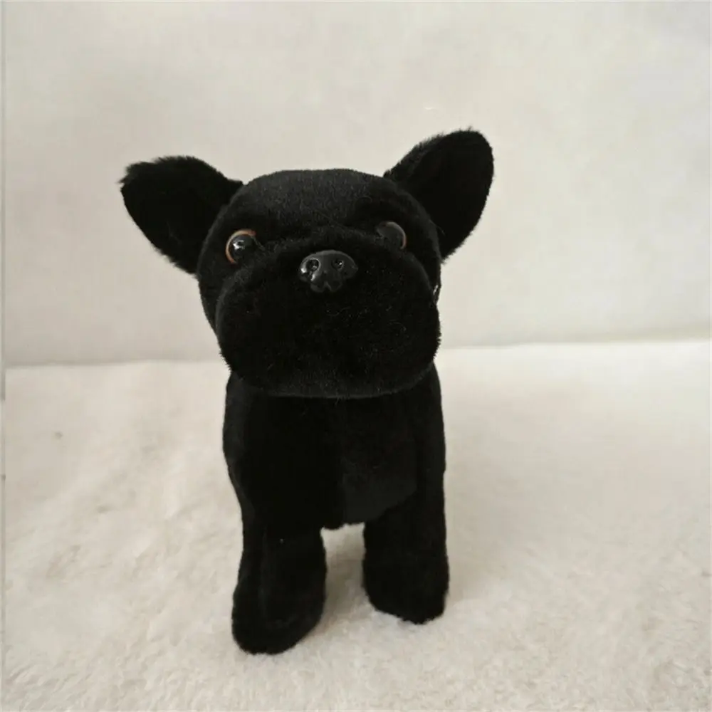 Animaux en peluche réalistes pour chiens, bouledogue français, jouet en peluche pour chien câlin, chiot au beurre, meilleur cadeau