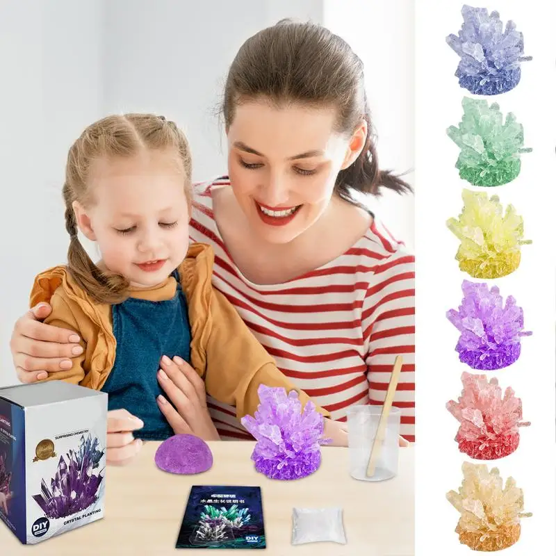 

Crystal Planting Kit Crystal Making Experiment For Kids Science Toys Learning Toys Educational Toys Stem Project Toy