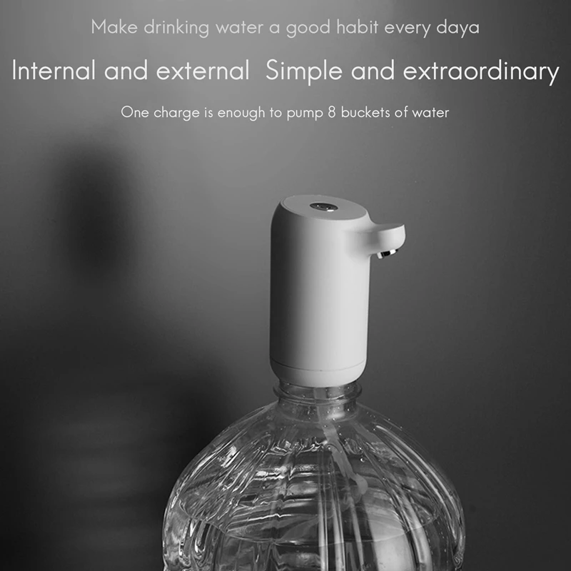 مفتاح اتصال أوتوماتيكي مضخة زجاجة مياه ، موزع مياه كهربائي ، شحن USB صغير ، زجاجة شرب جالون ، منزل
