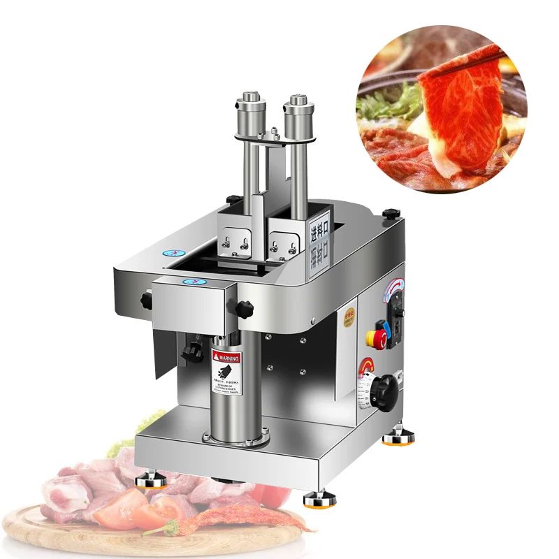 High-end Fresh Meat Slicing Machine Goat Meat Beef Cutting Machine Fish Fillet Slice