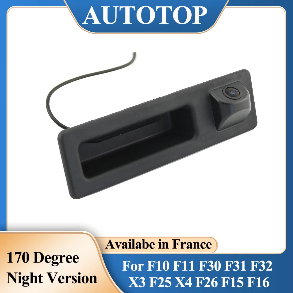 AUTOTOP Backup Camera For BMW 5 series F10 F11 3 series F30 F31 F32 X3 F25 X4 F26 X5 F15 Vehicle Rear View Camera Parking Line