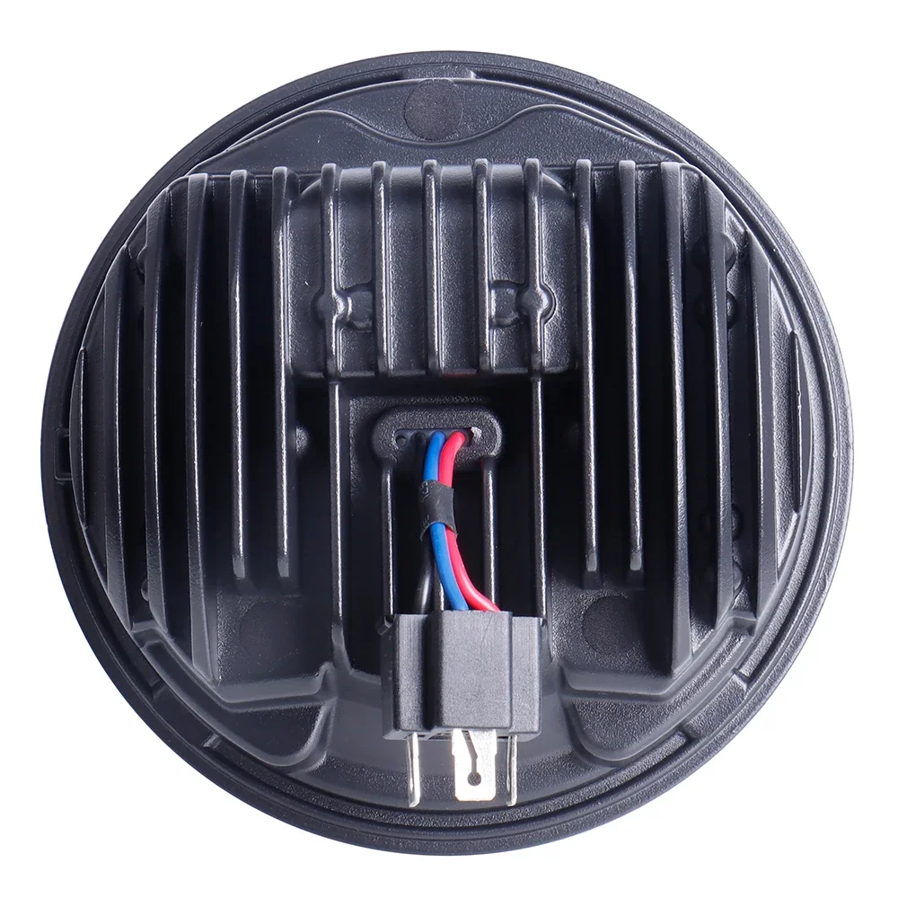 Cyberpunk 5.75 Inch 90W Motorcycle Led Headlight Headlamp For Harley Sportsters Dyna Softail ECE DOT