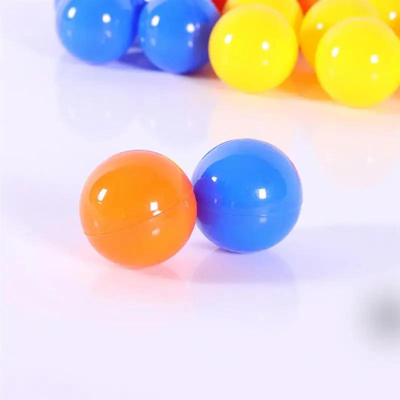 50Pcs Lottery Balls Colored Raffle Lottery Table Game mixed color ball smooth seamless cover opening grabbing the prize ball