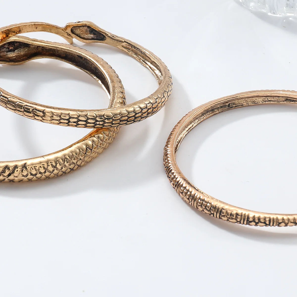 مجموعة ZAA مبالغ فيها مكونة من 5 قطع سوار ريترو للنساء #6