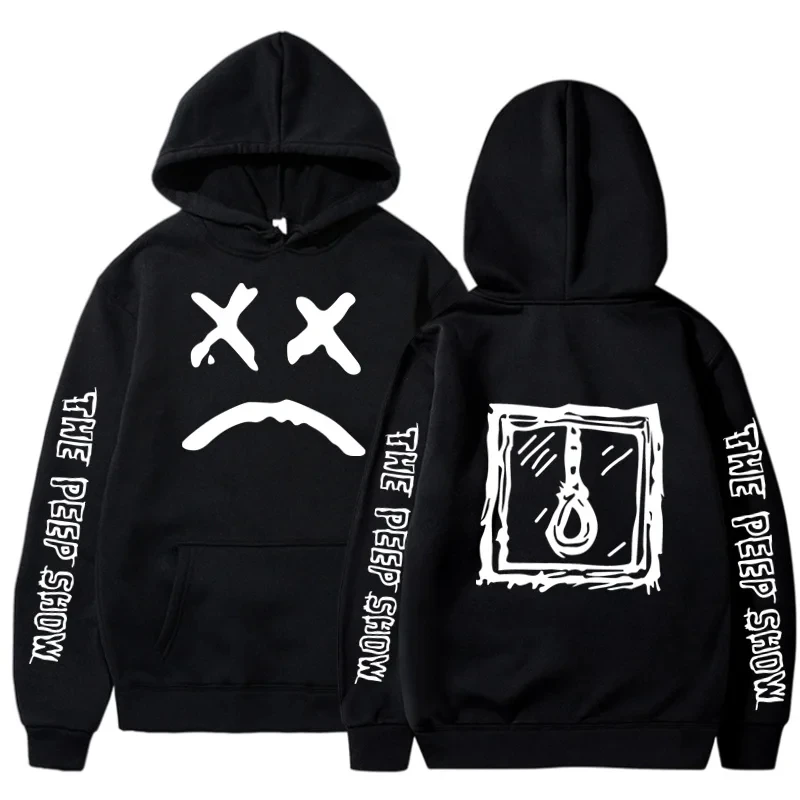 

Hip Hop Lil Peep Hoodies Hell Boy Men Women Hooded Pullover Male Female Sudaderas Cry Baby Hood Hoddie Sweatshirts