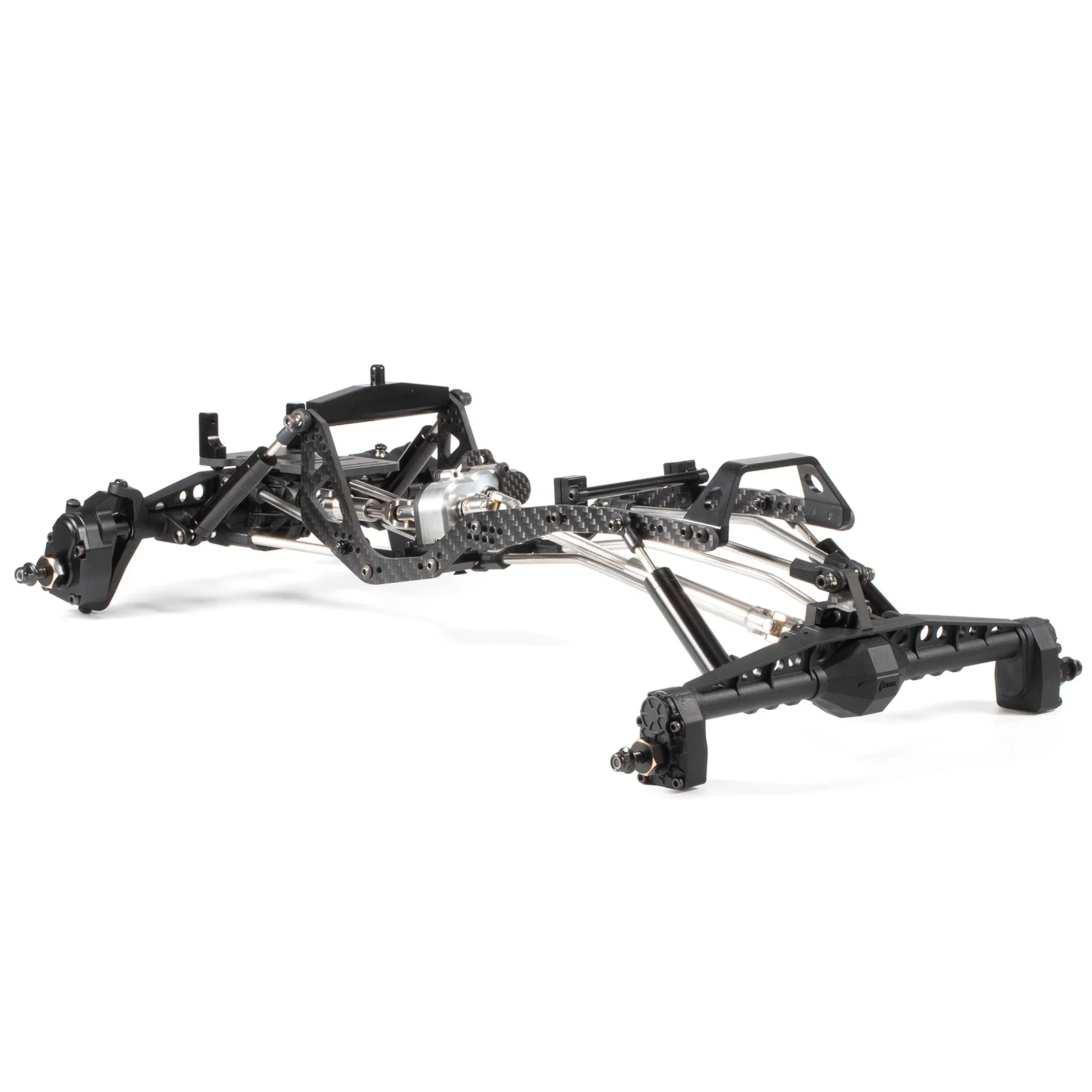 Performance Carbon LCG Chassis Kit and Link Kit Capra Portal Axle ESC Battery Servo Plate for 1/10 RC Rock Crawler