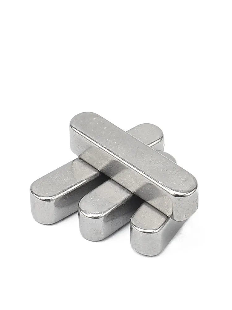 2/3/10/20Pc 304 Stainless Steel Flat Square Rectangular Drive Shaft Keys M3-M12 Anti-rust Machine Transmission Fastener Key Bars