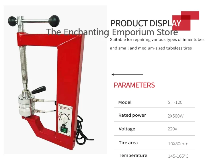 Auto Tire Tube Vulcanizer Spot Vulcanizing Machine