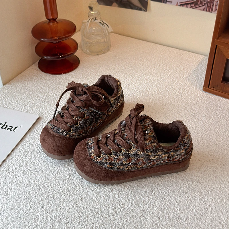 

2025 Children's Casual Shoes Leather Boys and Girls Breathable Single Shoes Four Seasons Soft Anti slip Children's Sports Shoes