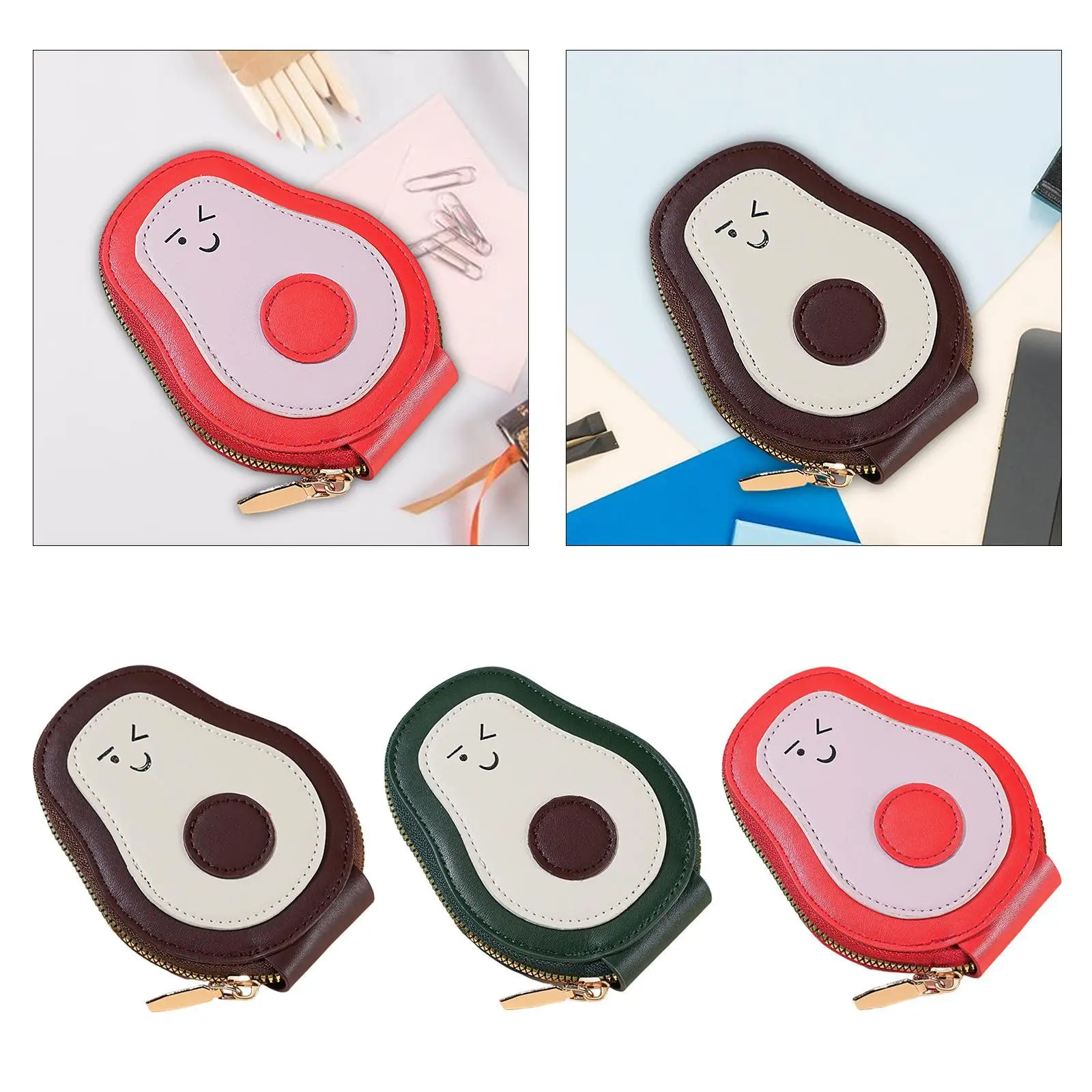 ผู้ถือบัตรกระเป๋าแบบพกพาแฟชั่นผลไม้คลัทช์กระเป๋าสตางค์ผู้หญิงกระเป๋าสตางค์เงินสําหรับของขวัญ Camping หญิง Street เดินทาง