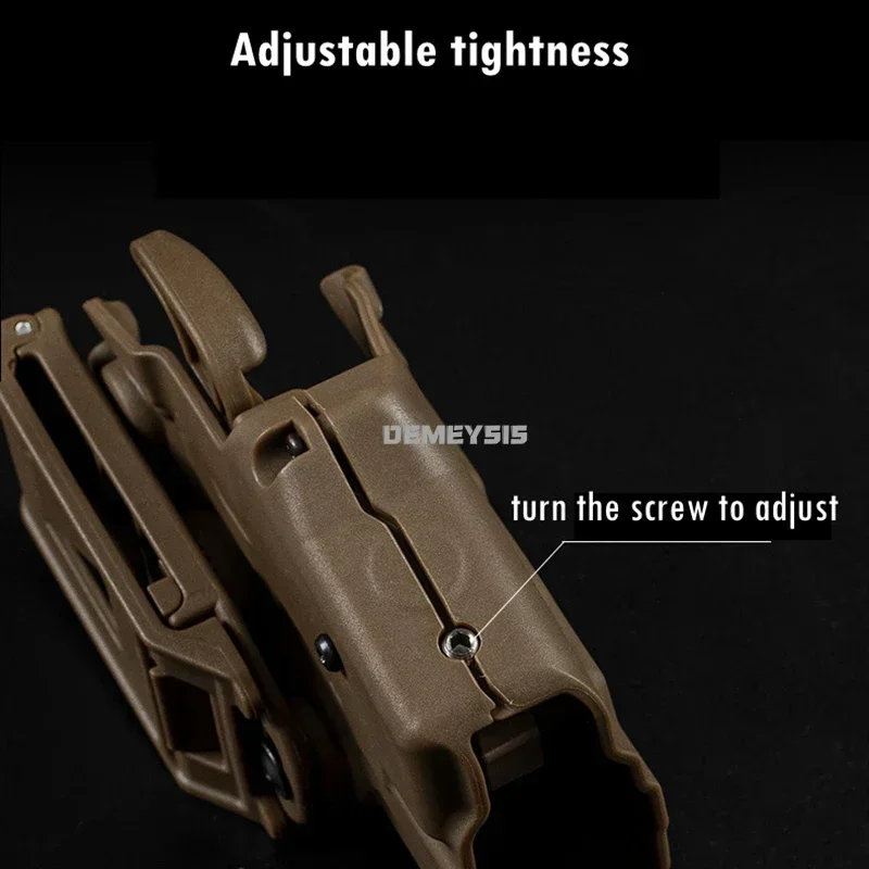 Tactical Quick Pull Gun Holster Adjustable Outdoor Hunting Shooting Waist Belt Holsters Universal Airsoft Pistols Gun Holster