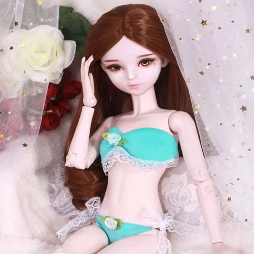 Modne stroje kąpielowe bikini, różne style, odzież codzienna, letnie ubrania plażowe, akcesoria DIY, mini dla lalek BJD 60 cm (1/3).