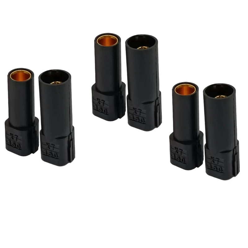 3/5/6/10 paar Original XT150 Stecker Adapter XT150 Weiblich Männlich Stecker 120A Großen Strom Hoch bewertet Amps Für RC LiPo Batterie Auto
