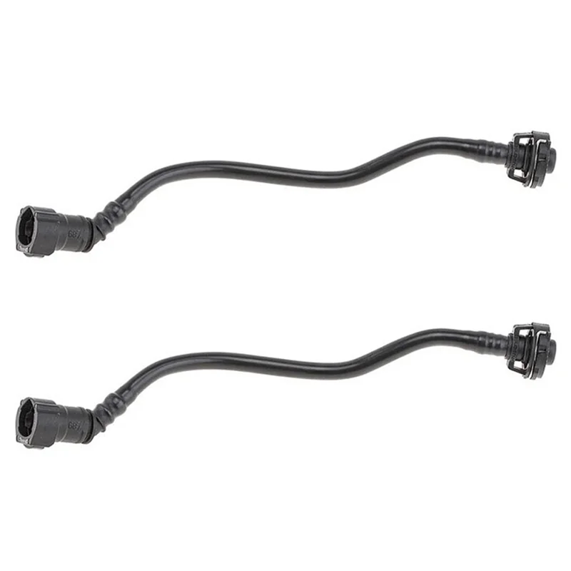 

2X 95B122447,95B122447E Engine Coolant Reservoir Hose For Macan 95B 2014-2018