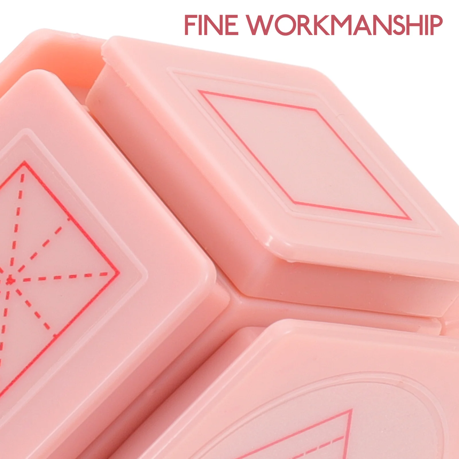 Children's Learning Chapter Hand Stamps for Kids Seven-in-one Postage Ink Portable Abs Educational Toddler