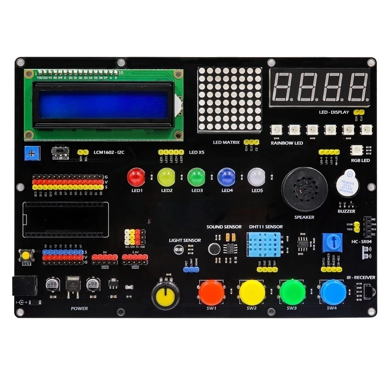 For All-in-One Expansion Board for Arduino Nano V4 Compatible