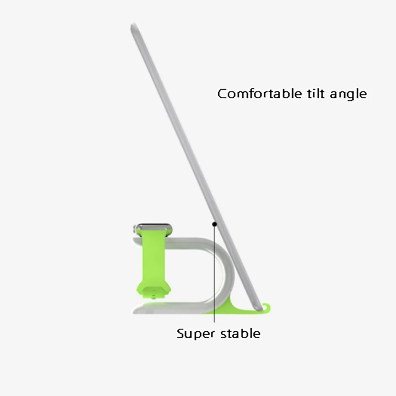 Mobile Watch Flat Bracket Lazy PIA Charging Watch Base Watch Desktop Bracket