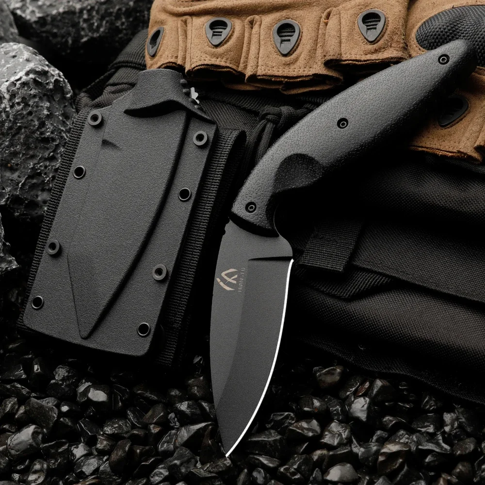 High quality multifunctional fixed blade - outdoor camping, rescue, and emergency survival knife, men\'s gift