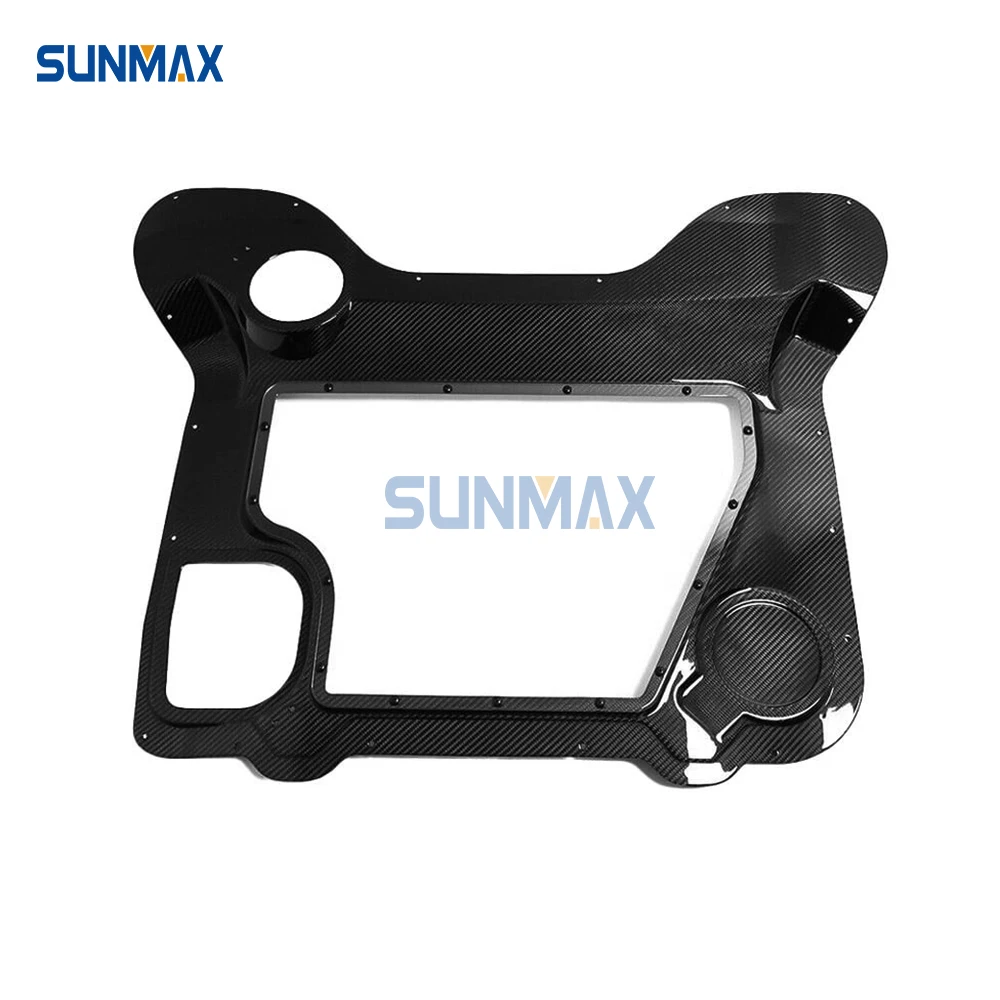 

Sunmax Real Carbon Fiber Engine Bay Cover Trim for Corvette Stingray C8 Z51 Z06 2020 2021 2022 2023