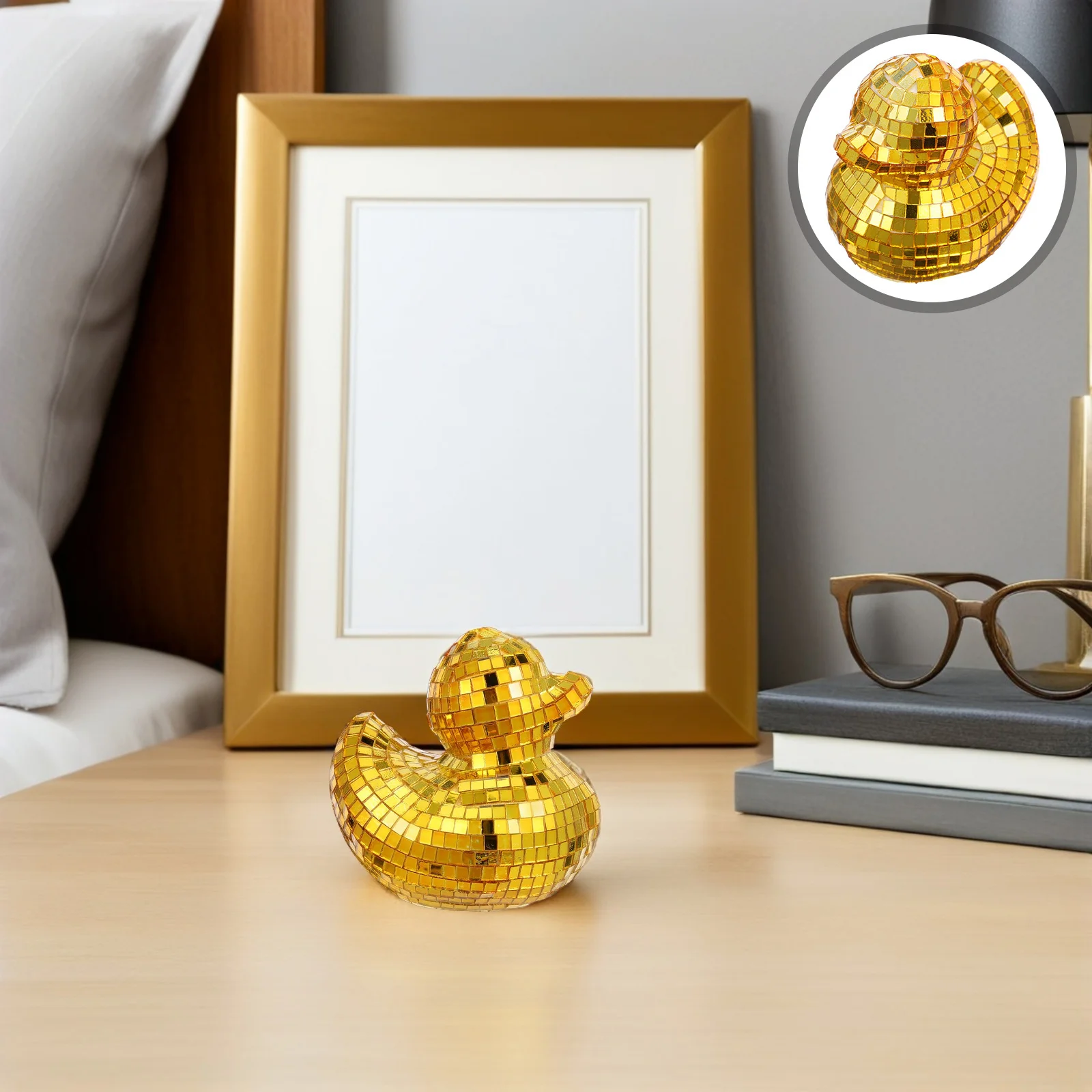 

Mini Statue Shiny Glass Animal Art Piece for Interior Design Decorative Accessory Funky Animal Sculpture Home Gift