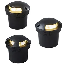 LED Garden Light Spotlights Outdoor Waterproof Recessed Underground Lamp Floor Landscape Lighting IP67 AC110V220VDC12V 3W 6W 10W