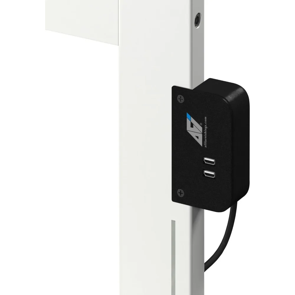 , Sandaran Kepala Panel Kayu Solid Nantucket Twin, Putih