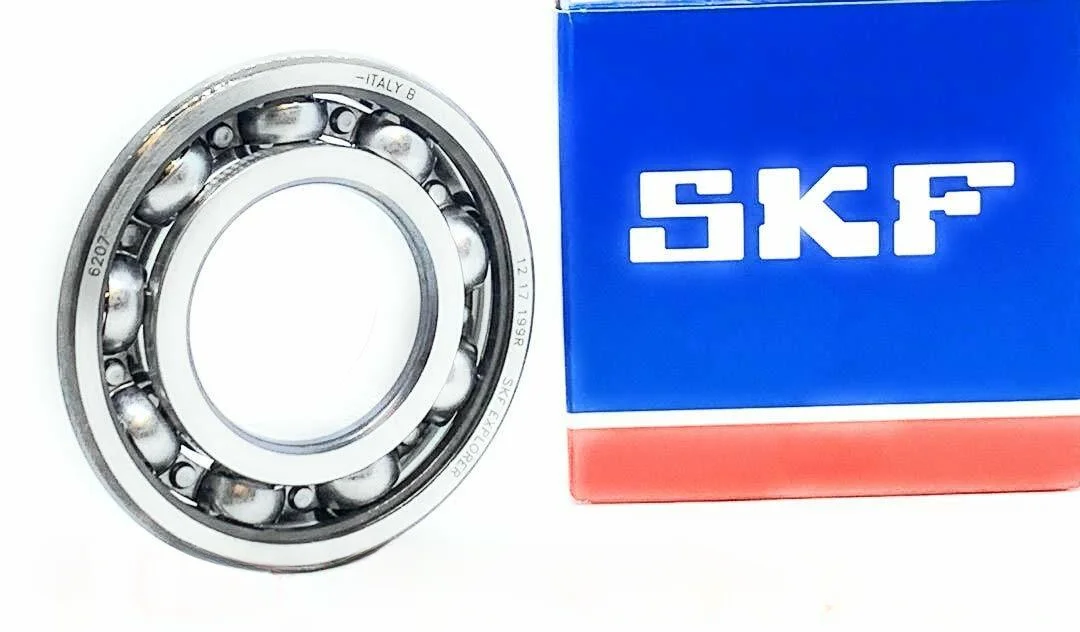 SKF 6207 C3 DEEP GROOVE BALL BEARING, OPEN TYPE, NO SEALS 35x72x17 mm NEW