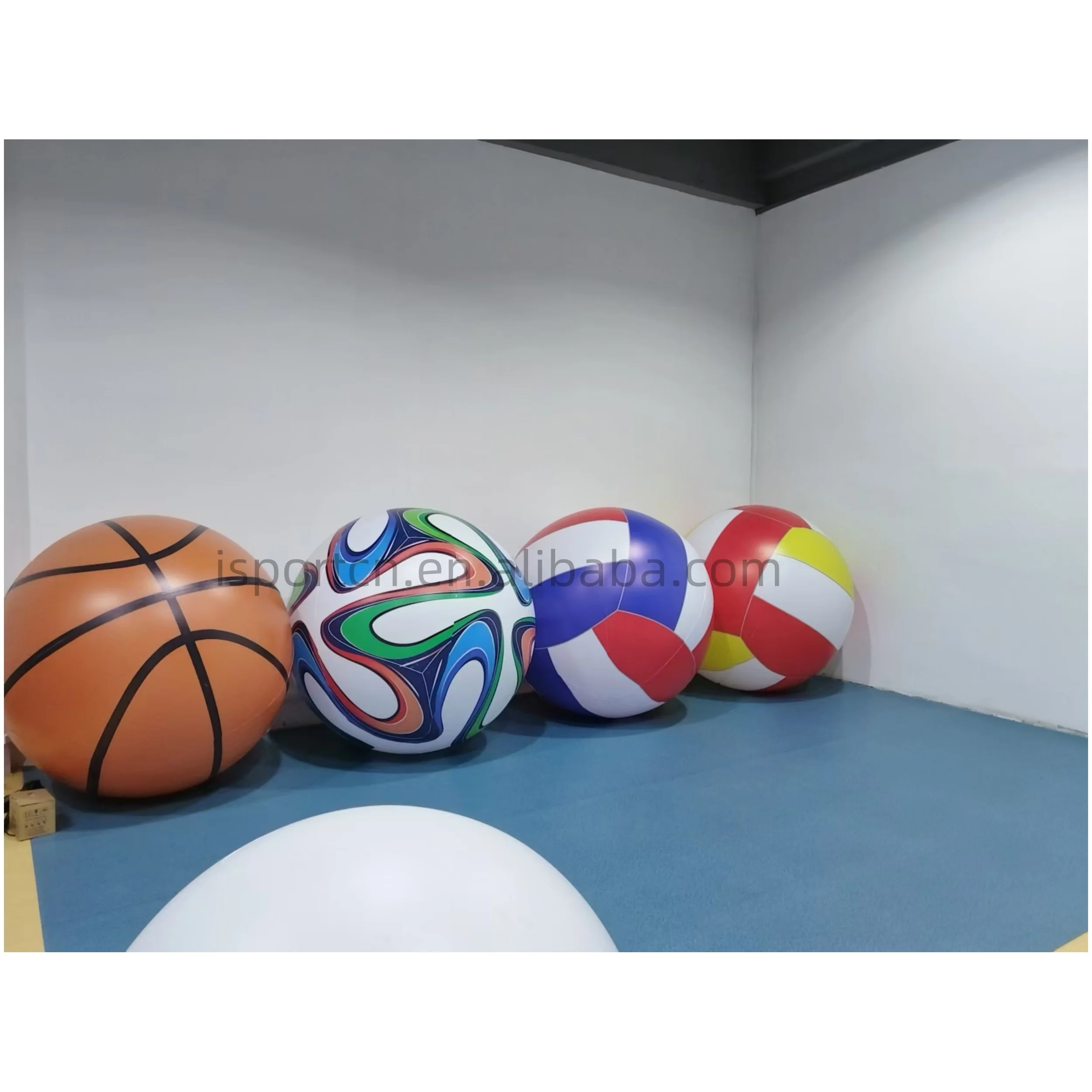 1.5 م 2 م كرة سلة عملاقة قابلة للنفخ عالية الجودة