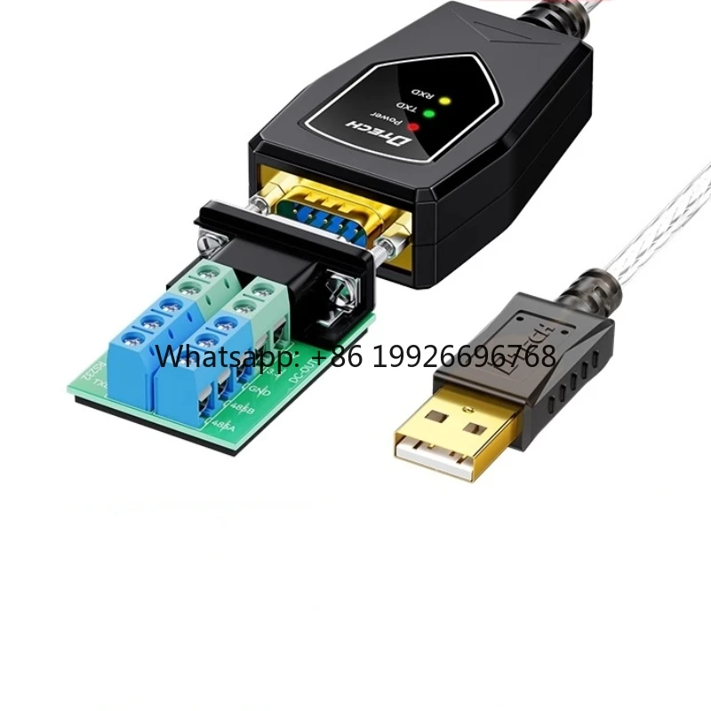 IOT5019C(2nd) USB 2.0 a Male to TTL RS232 RS485 Serial Converter Adapter Cable
