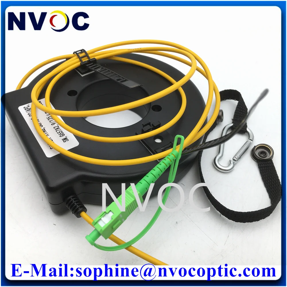 

SC/ST/FC/LC SMF MM G657A2 OM1 OM3-150 Fiber Optic OTDR Launch Cable Box Dead Zone 0.2/0.5KM Fibre Optical Ring