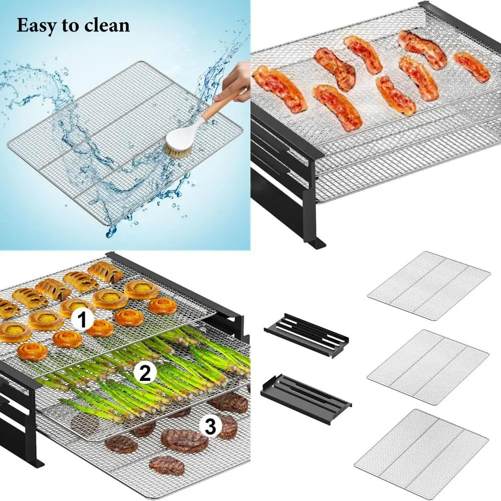 

Replacement Jerky Racks for Camp Chef PG24 Pellet Grills and Smokers, Compatible with SmokePro, PG24DLX, PG24SE, PG24LS, PG24LTD