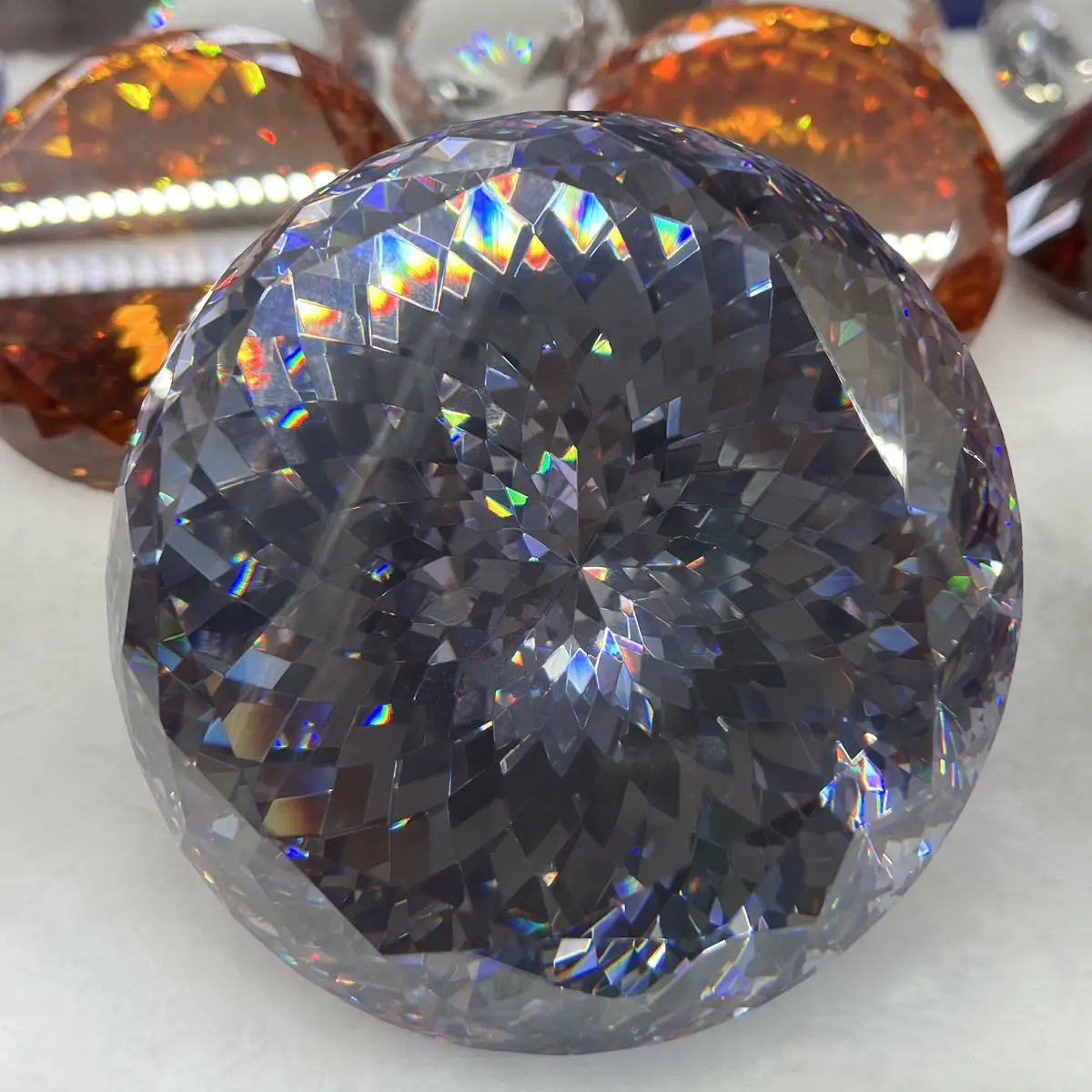 

1 шт., 50-60 мм, большой размер кубического циркония для праздничного украшения дома