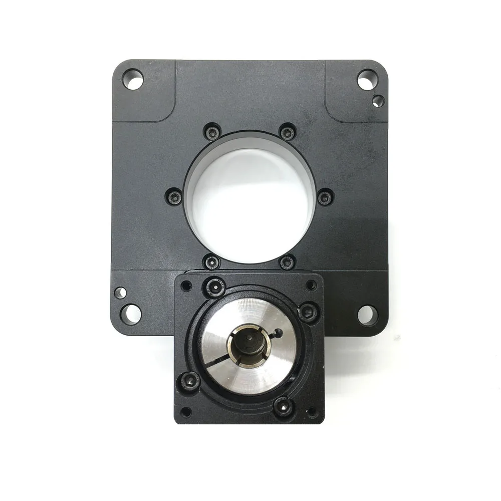 Turntable Hollow Rotating Rotation Platform 130mm Reducer for 400W Servo Motor Nema23 Stepper Replace Cam Divider DD Motor