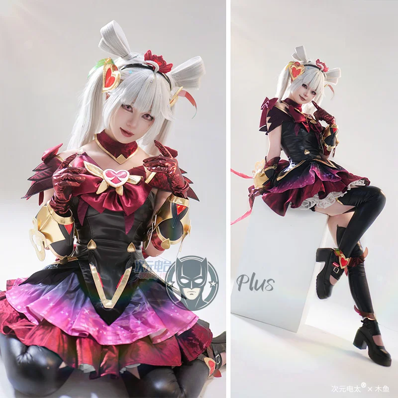 Jogo overwatch juno cosplay traje feminino menina mágica vestido uniforme fantasia roupas anime halloween carnaval festa roupas
