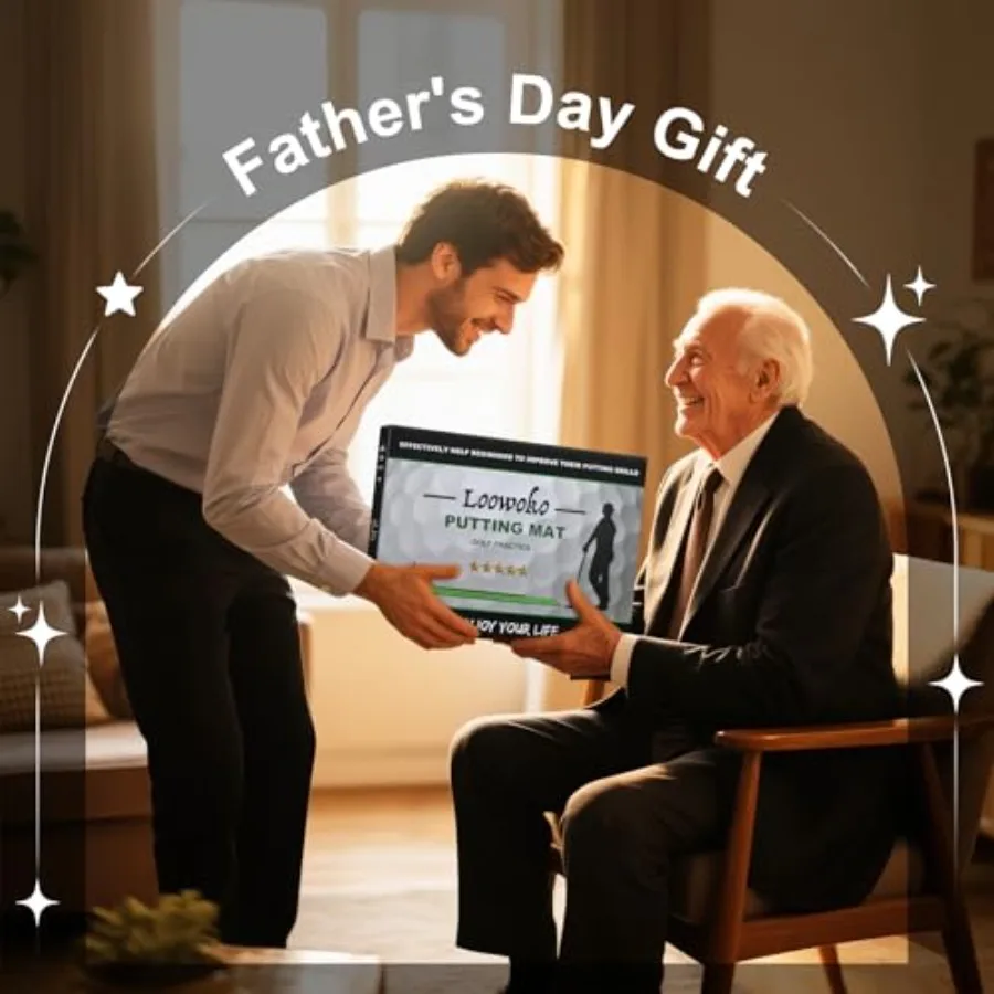 Indoor Putting Green con palla Ritorno Attrezzatura per allenamento pratica golf Tappetino per Home Office 2025 Compatto e portatile De