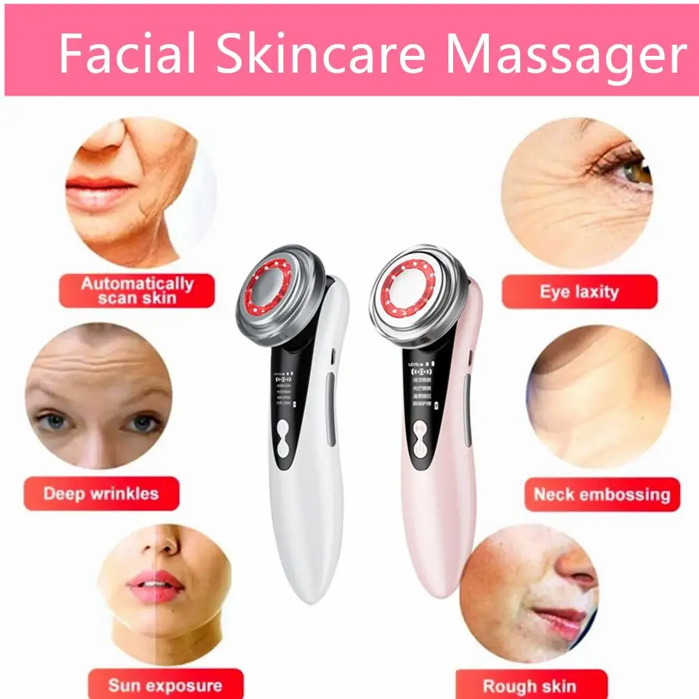 

Multifunctional Facial Skin Care Beauty Massager Electric Facial Massage Device Clean Face Skin Rejuvenation Lifting Tighten