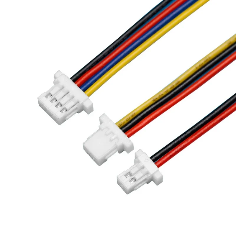 Mini JST SH 1.0mm Pitch Female Socket Terminal Plug Wire Connector SH 1mm 2 3 4 5 6 7 8 Pin 10CM 28AWG Electronic Wires Cable