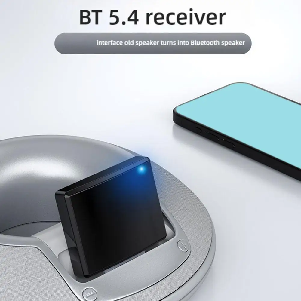 Versión actualizada Bluetooth 5,4 receptor de Audio A2DP música Mini adaptador inalámbrico para IPhone IPod Jack altavoz analógico