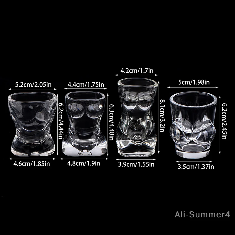 1PC Neue Einzigartige Bier Tasse Lustige Männer Frauen Körper Geformt Transparent Wein Glas Bar Drink Cocktail Becher Kaffee Saft tee Tasse
