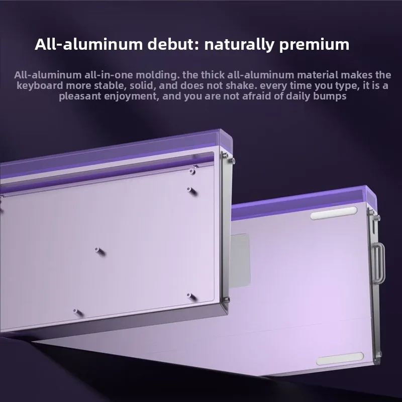 AULA HERO68 MINI Low Magnetic Axis Mechanical Keyboard Aluminum Alloy 8k Carbon Fiber Positioning Board Esports Gaming Keyboard