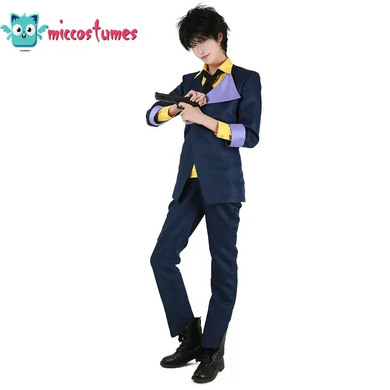 

Miccostumes Мужской костюм для косплея с шипами, блейзер, рубашка, брюки