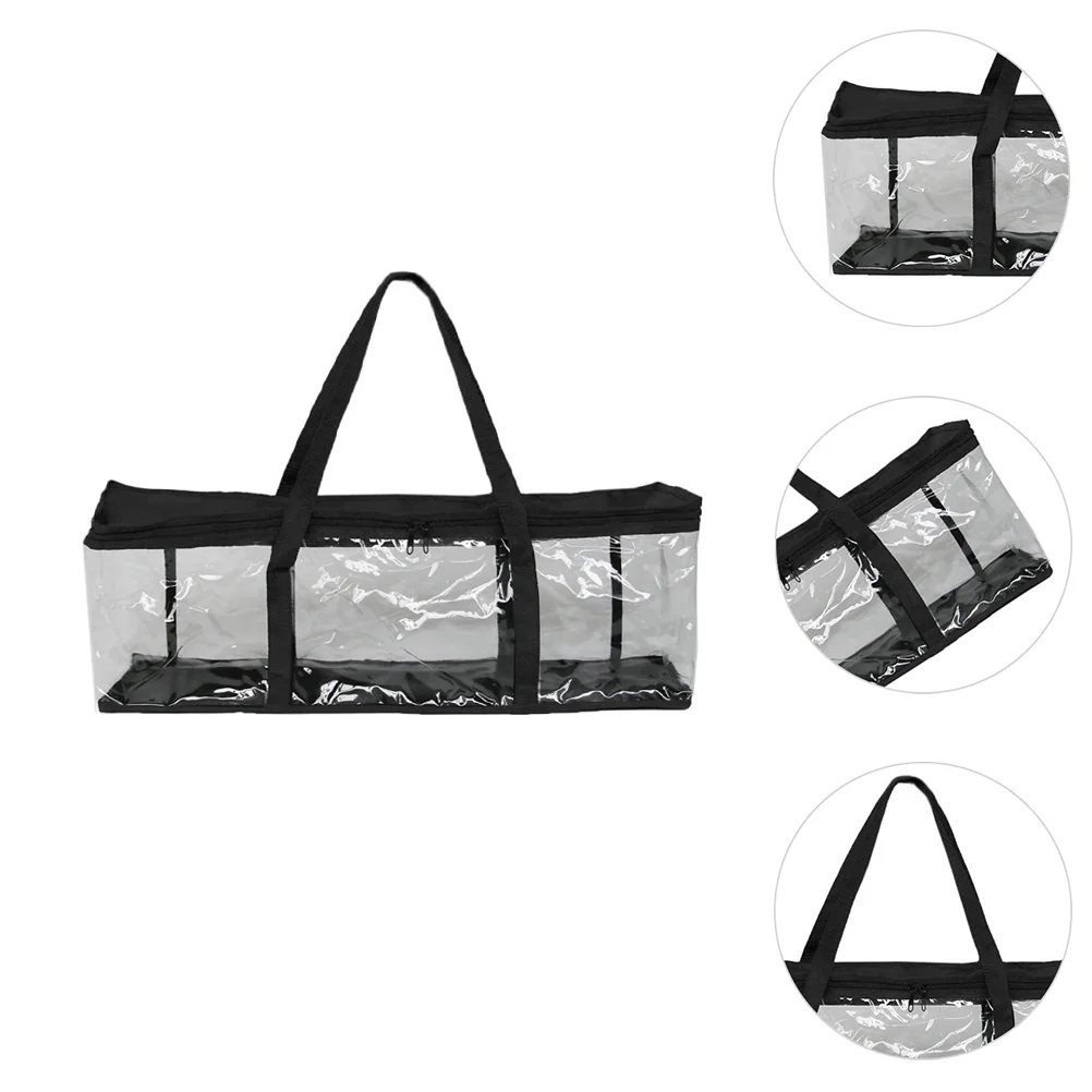 Book Storage Bag CD Organizer It Can Move Lightweight DVD Holder Collection Pvc Case