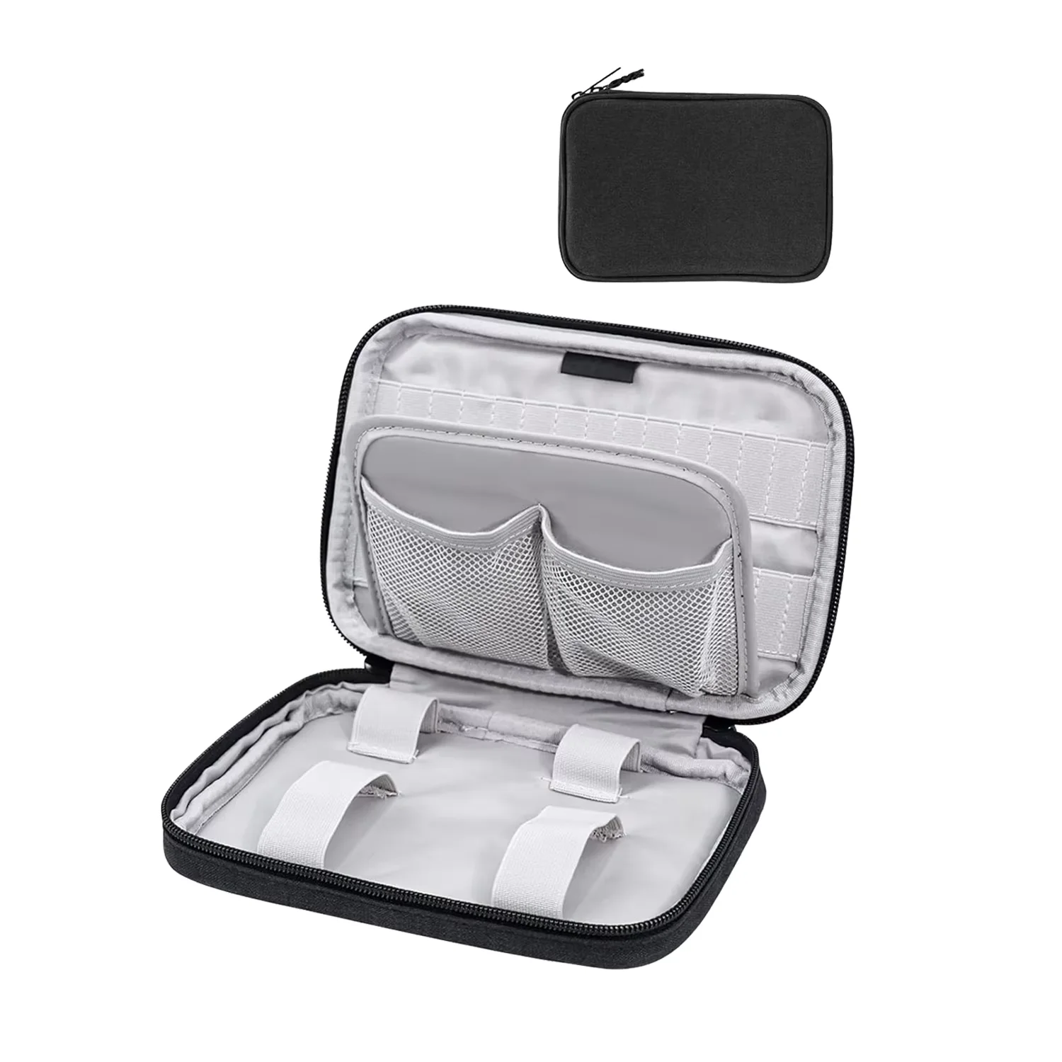 حقيبة حامل مثقاب الأظافر المحمولة، حقيبة تخزين قلم التلميع، مناسبة لصالون الأظافر وحقيبة تخزين أدوات الأظافر المنزلية #3