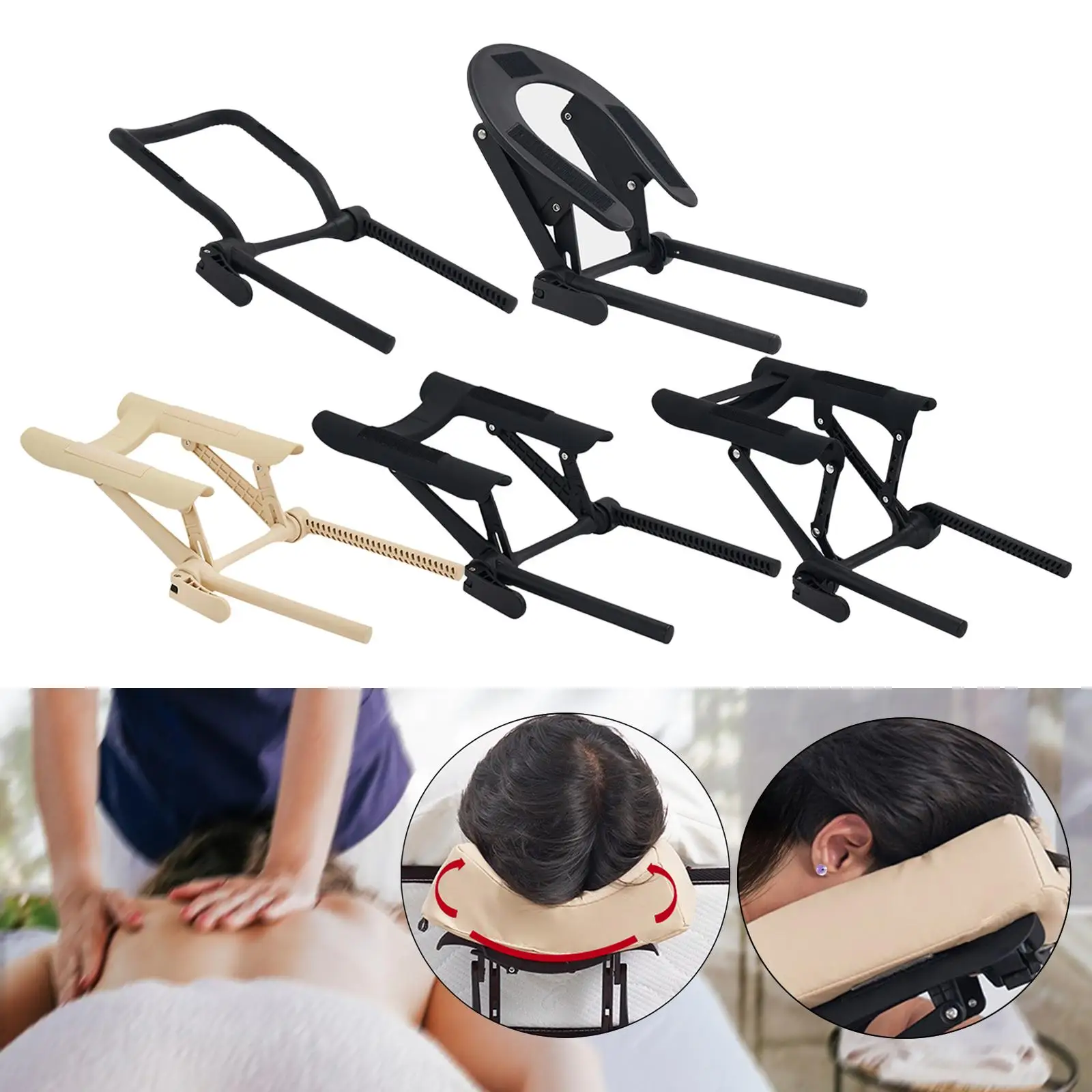 

Massage Table Face Cradle Replacement Comfort for Salon Home Face Pillow Support
