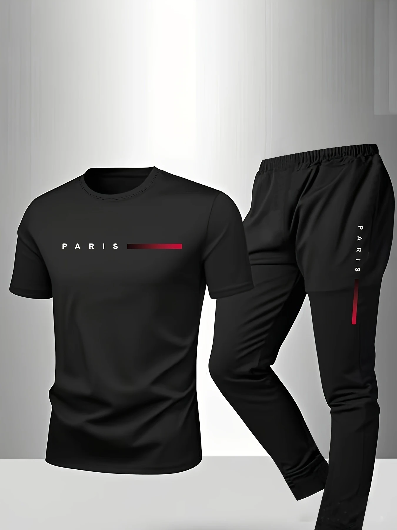 

Мужская одежда для сна на весну и осень-лето из 2 предметов, брюки с короткими рукавами, модный и модный комплект домашнего костюма с буквенным узором