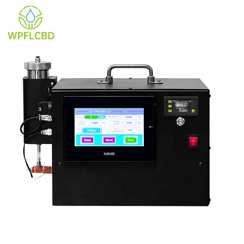 Thick Oil 1ml 2ml Manual Small Bottle Carts Cartridge Filler Filling Machine With Heating Function