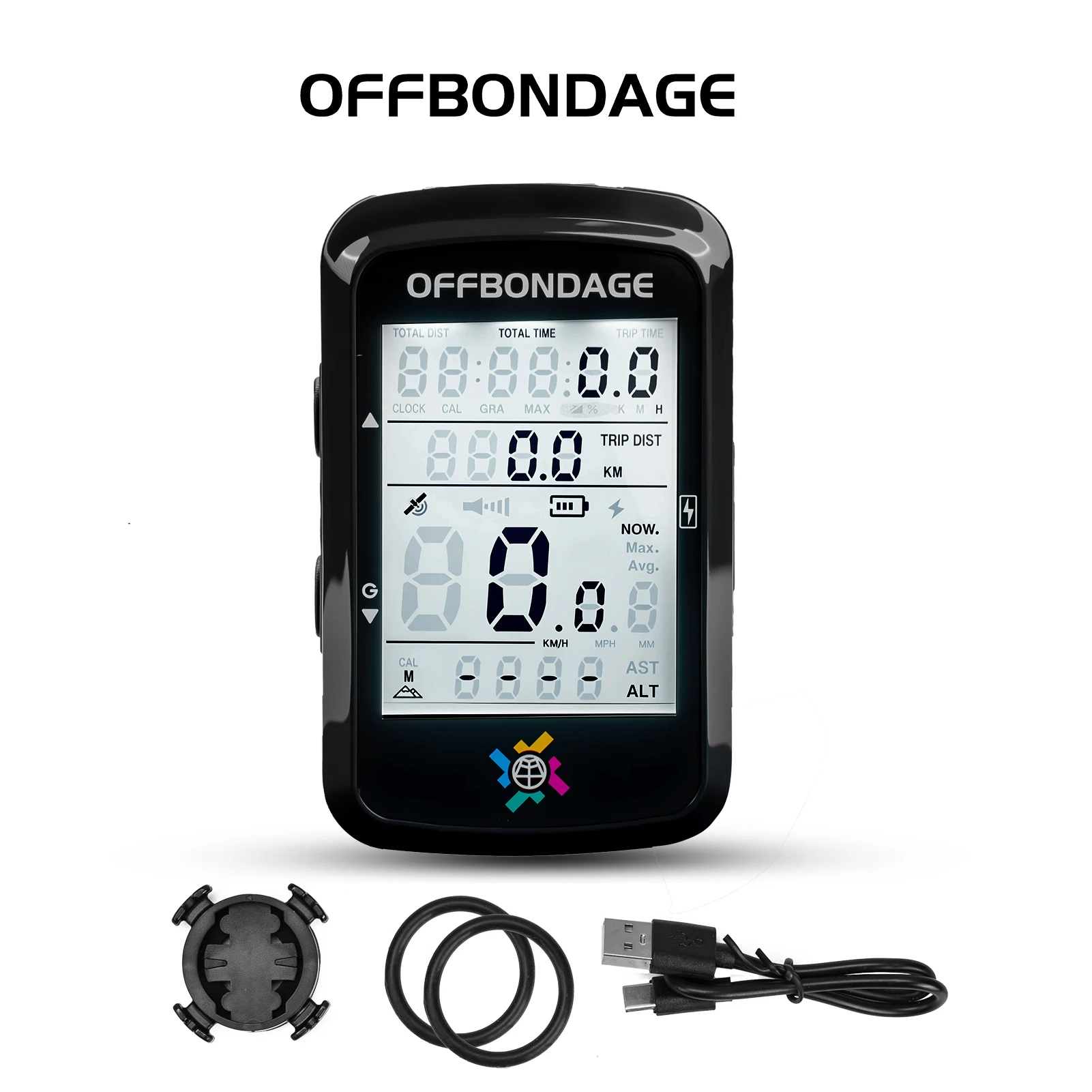 AliExpress OFFBONDAGE Bicycle Computer Wireless GPS Bike Speedometer MTB Road Bike Cycling Odometer USB Rechargeable Waterproof Digital Stopwatch